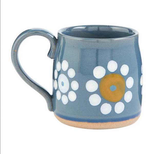 Mudpie Dot Collection Stoneware Coffee Mugs