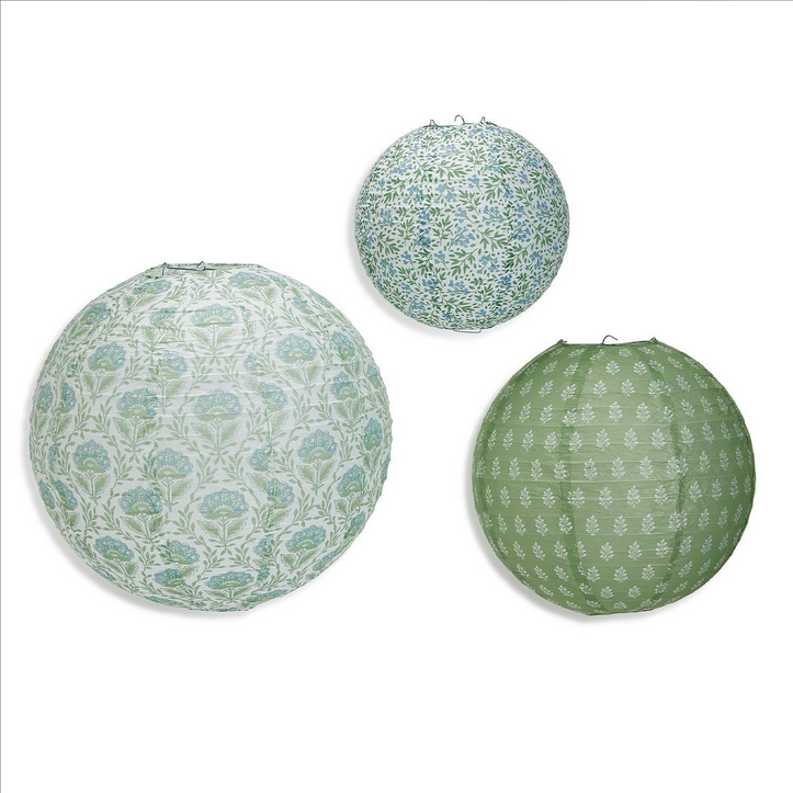 Two's Company Countryside Set of 3 Lanterns - Necessities Boutique