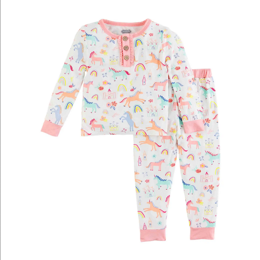 Mudpie Princess Toddler Pajama Set