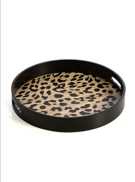 Shiraleah Leopard Decor Tray