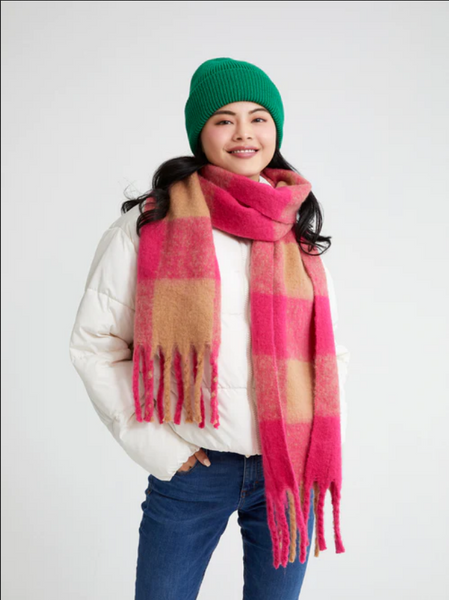 Shiraleah Mariah Plaid Scarf