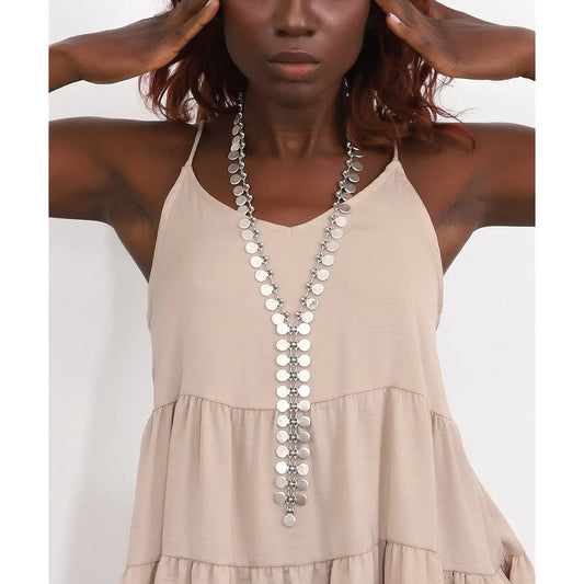 faire silver necklace - Necessities Boutique