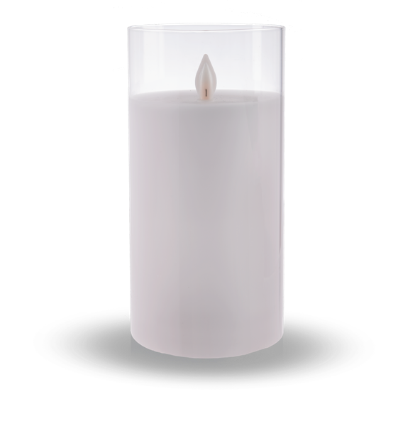 Luxury Lite Flameless LED Candle in Clear Glass