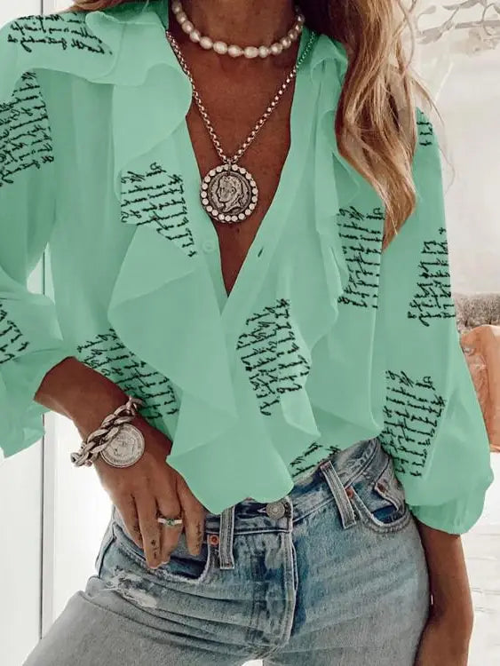 Fashion combination top - Necessities Boutique