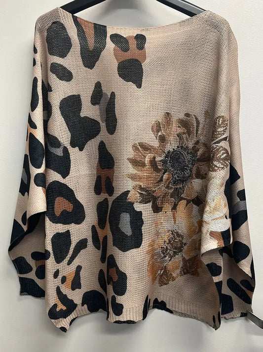 Loowie round knit sweater