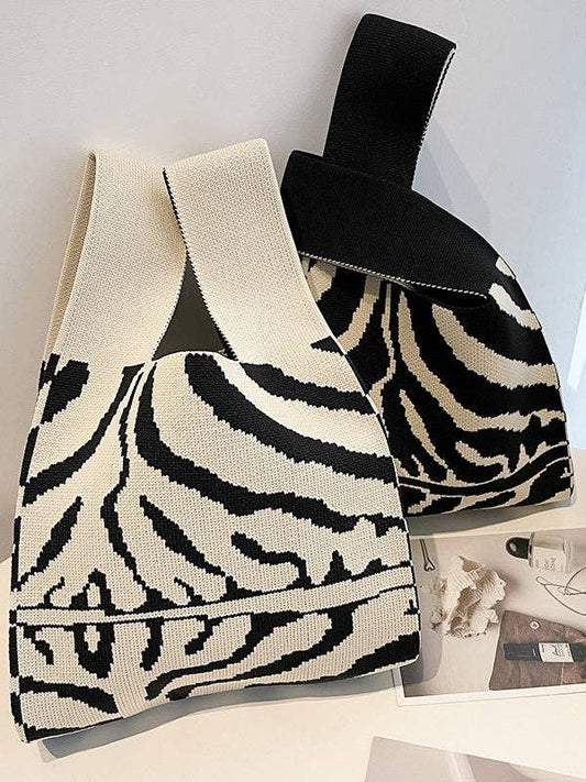 orange shine contrast bags - Necessities Boutique