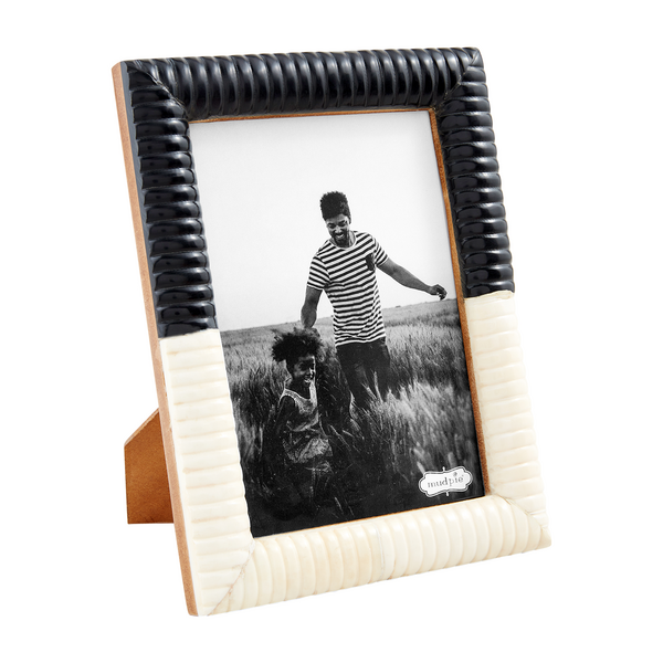 Mudpie Ribbed Bone Frame - Necessities Boutique