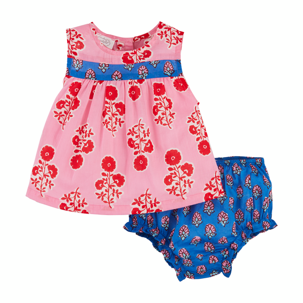 mudpie pinafore - Necessities Boutique