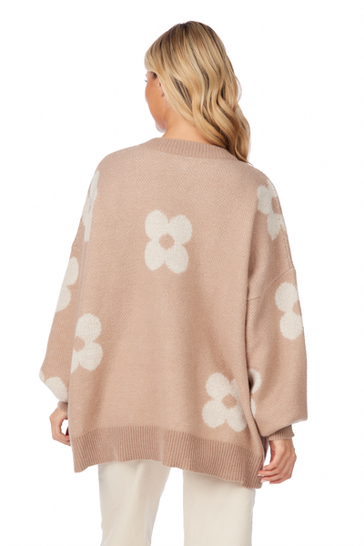 Mudpie Jadie Flower Power Sweater