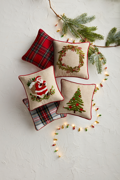 Mudpie Christmas Icon Mini Pillow Collection