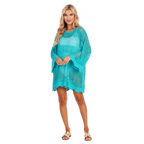Mudpie Milton Crochet Tunic - Necessities Boutique