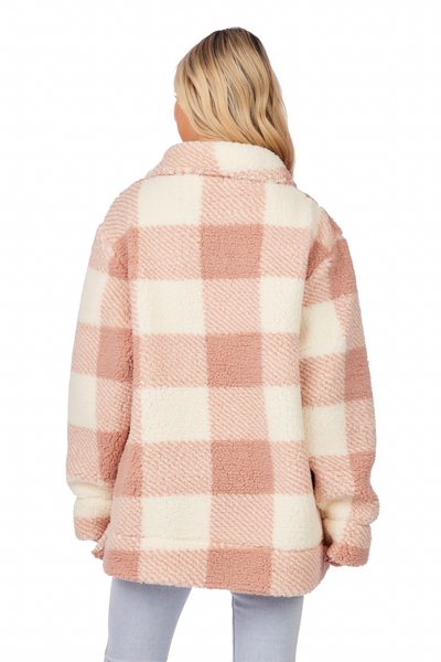 Mudpie Sherpa Fleece Landis Pullover