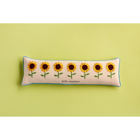 mudpie sunflower pillow