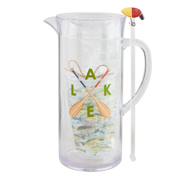 mudpie pitcher cup set - Necessities Boutique