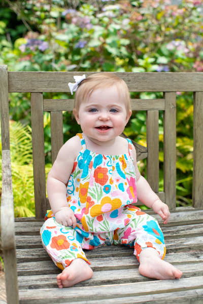 Mudpie Floral Printed Baby Longall - Necessities Boutique