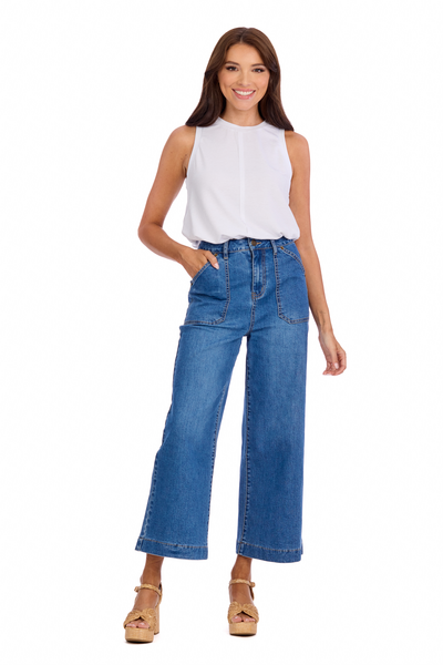 mudpie fritz jeans - Necessities Boutique