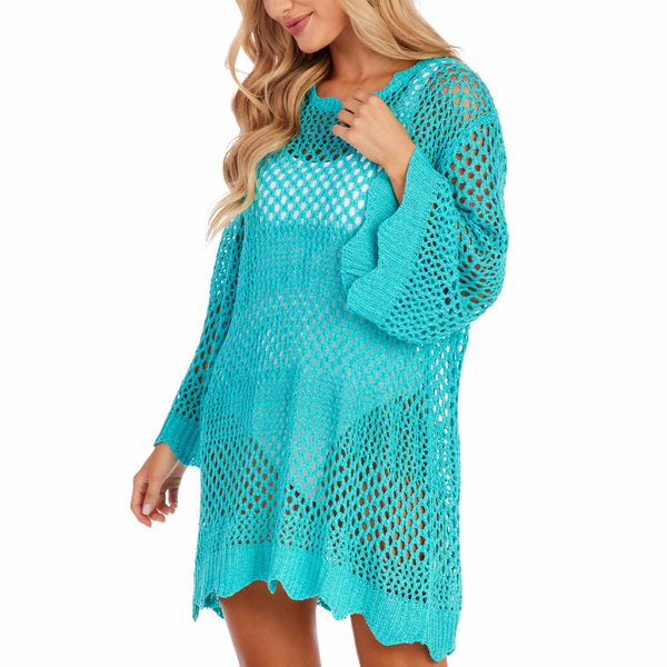 Mudpie Milton Crochet Tunic - Necessities Boutique