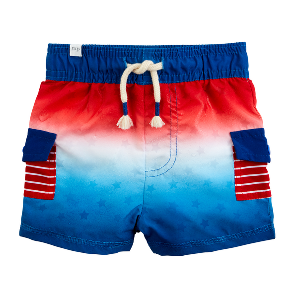 Mudpie Stars, Dino or Shark Color Changing Swim Trunks - Necessities Boutique