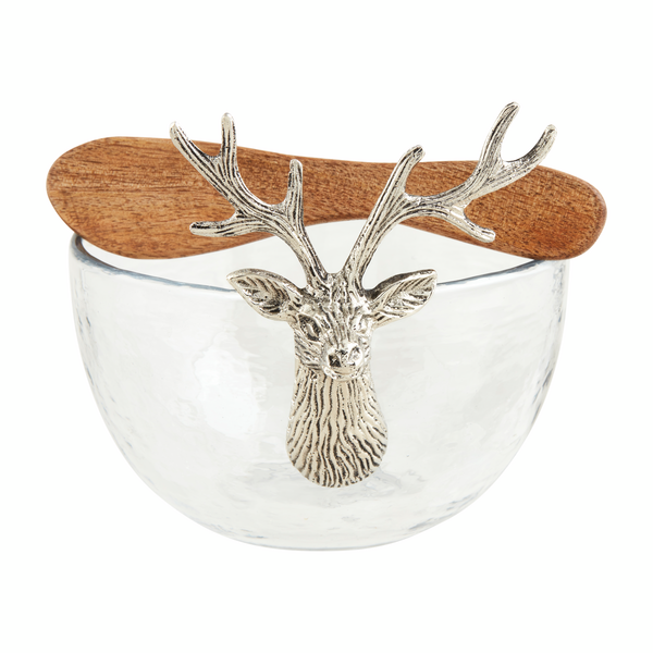 Mudpie Deer Tidbit Bowl Set