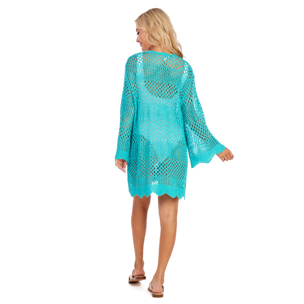 Mudpie Milton Crochet Tunic - Necessities Boutique
