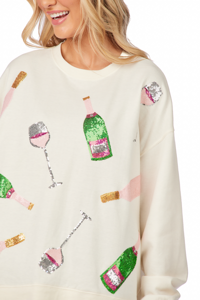 Mudpie Cocktail  Sparkle Sweatshirt