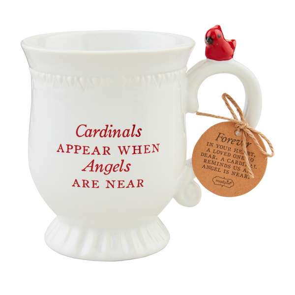 Mudpie Cardinal Memorial Mug