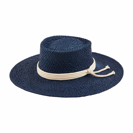 Mudpie Nautical Tie Hat - Necessities Boutique