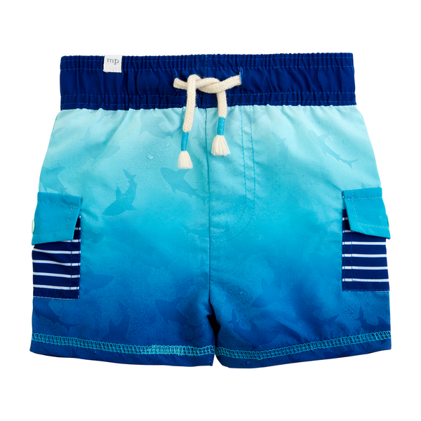 Mudpie Stars, Dino or Shark Color Changing Swim Trunks - Necessities Boutique