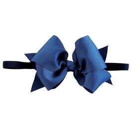 Mudpie Navy Bow Headband - Necessities Boutique