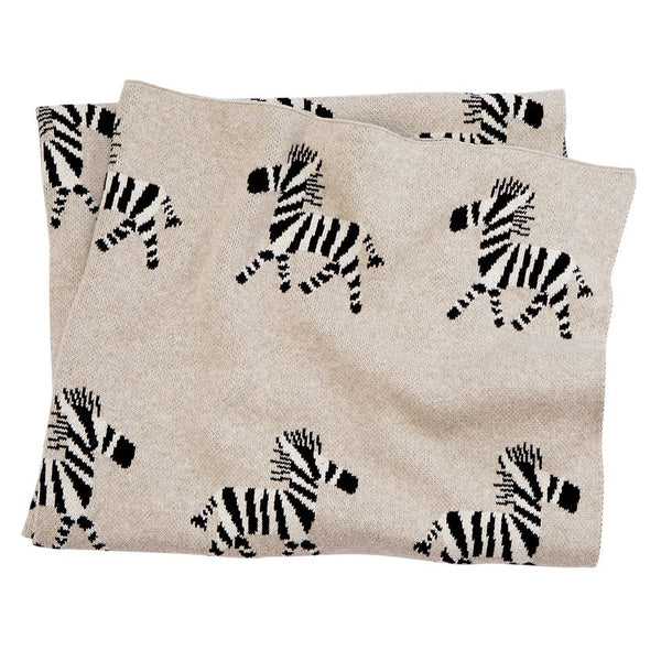 Mudpie Safari Animal Sweater Blanket - Necessities Boutique