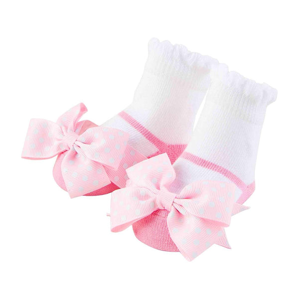 Mudpie Assorted Baby Girl Bootie Socks - Necessities Boutique