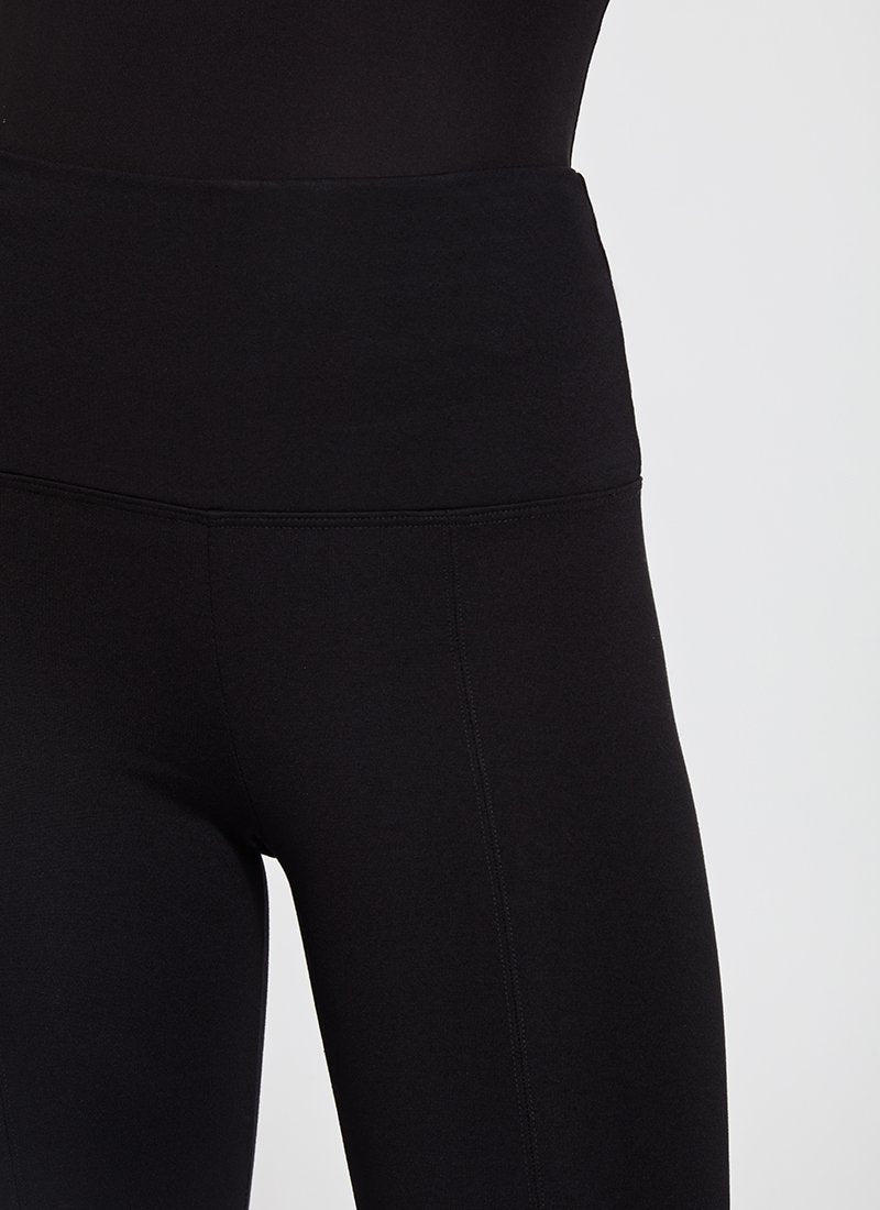 Lysse Black Center Seam Leggings - Necessities Boutique