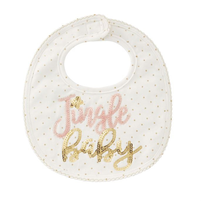 Mudpie Jingle Baby Bib - Necessities Boutique