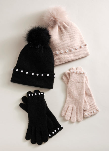 Charlie Paige Pearlie Hat & Glove Set - Necessities Boutique