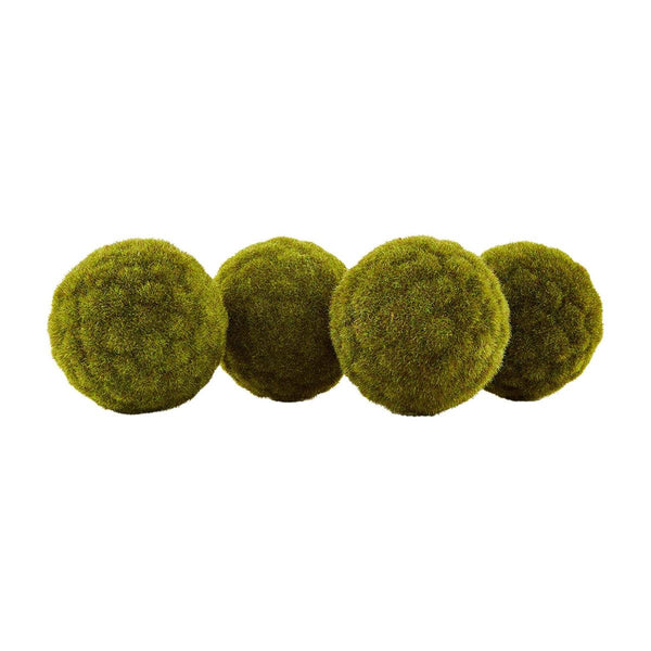 Mudpie Faux Forest Moss Decorative Balls - Necessities Boutique