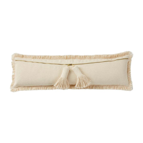 Mudpie Long Tassel Zipper Pillow - Necessities Boutique