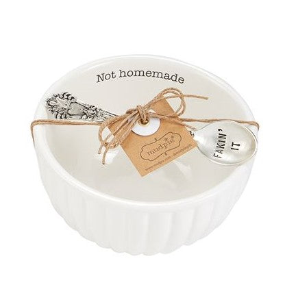 Mudpie Not Homemade Dip Bowls - Necessities Boutique