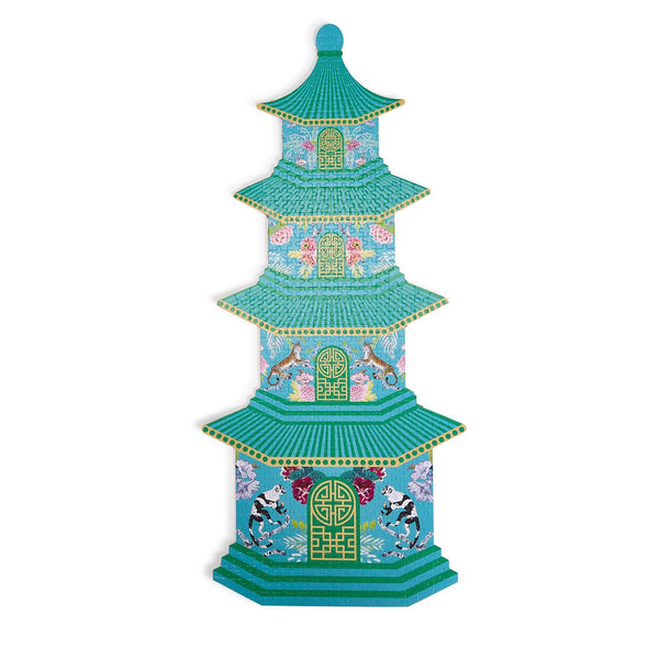 Two's Company Hampton Pagoda 500+ Pc Puzzle - Necessities Boutique