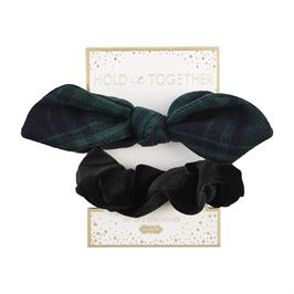 Mudpie Hold It Together Scrunchie Set - Necessities Boutique