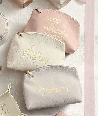 Mudpie Speckled Make-up Bag - Necessities Boutique