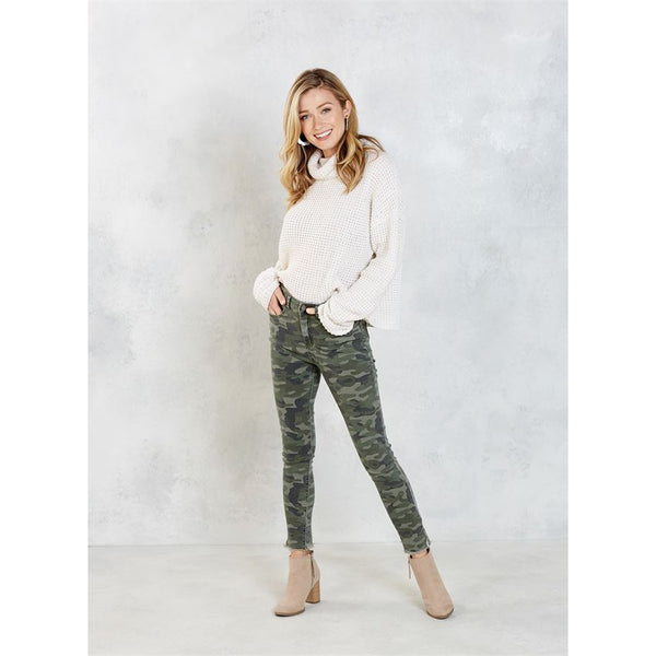 Mudpie Rory Camo Jeans - Necessities Boutique