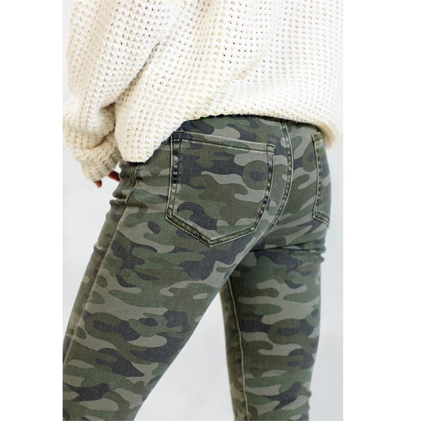 Mudpie Rory Camo Jeans - Necessities Boutique