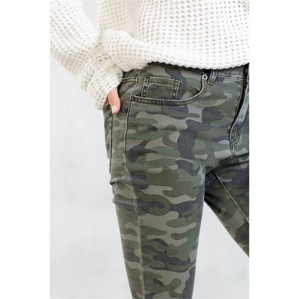 Mudpie Rory Camo Jeans - Necessities Boutique