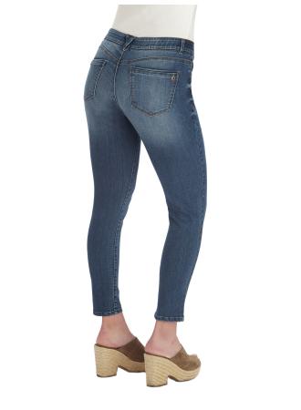 Democracy Luxe Touch Midrise Modern "AB" Solution Ankle Skimmer Jean - Necessities Boutique
