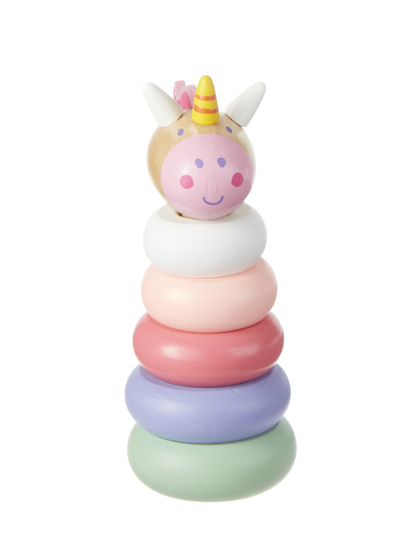 Ganz Baby Wooden Unicorn Stacker Toy - Necessities Boutique