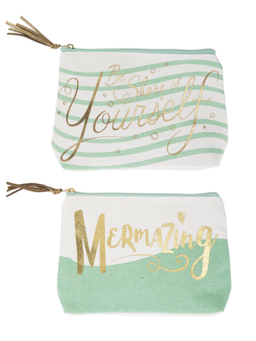 Ganz Mermazing Cosmetic Bags - Necessities Boutique