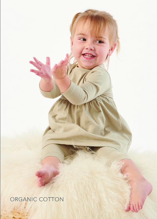 Cartwheels Organic Cotton Infant Dress - Necessities Boutique