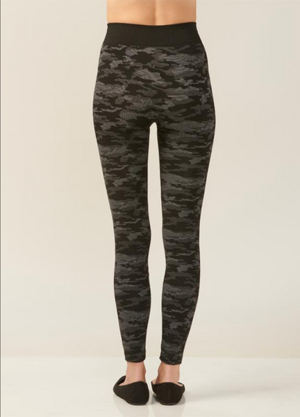 Charlie Paige brand Camo Fleece Lined Leggings - Necessities Boutique