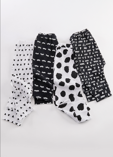 Cartwheels brand Black/White Print Haram Pants - Necessities Boutique