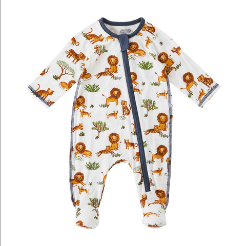 Mudpie Lions and Tigers Baby Sleeper - Necessities Boutique